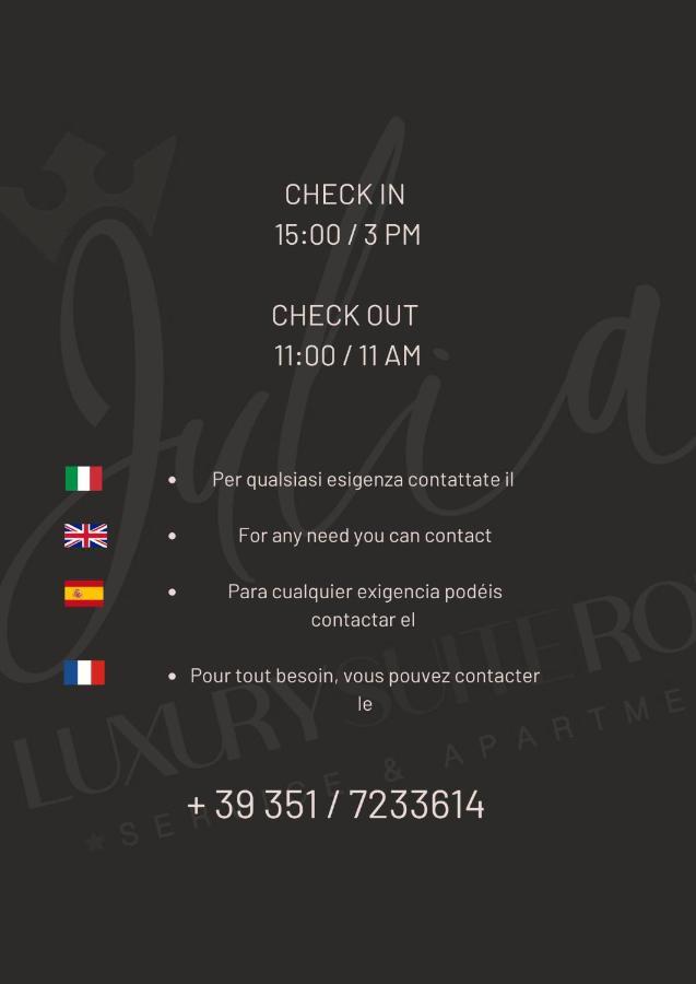 Julia Luxury Suite Rome Roma Exterior foto